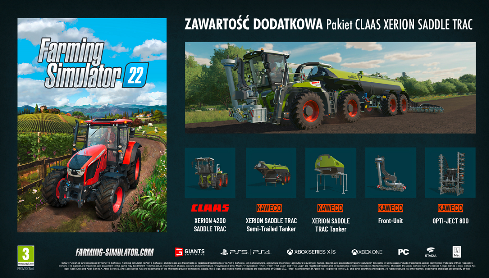 Gra PS4 Farming Simulator 22